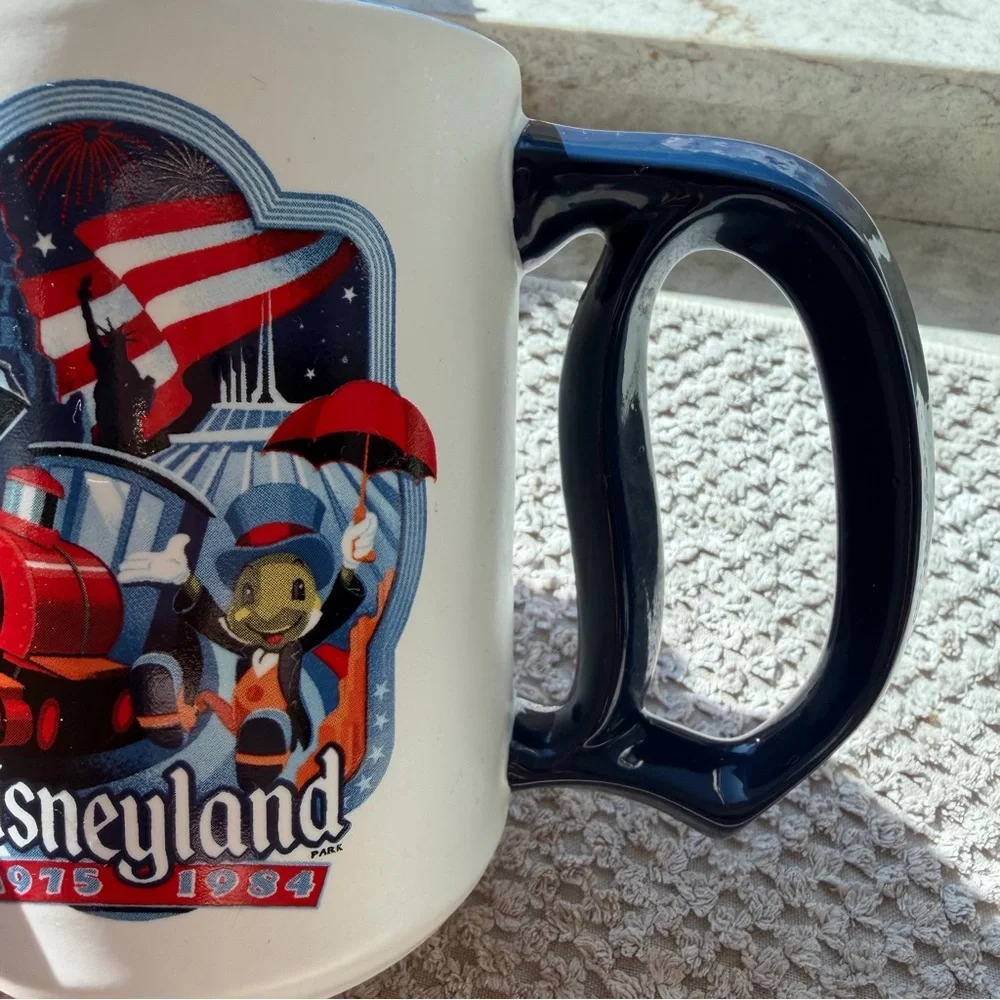 Disney Parks Disneyland Diamond 60th Anniversary 1975-1985 Decades Coffee Mug